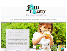 Tablet Screenshot of jamcakery.com